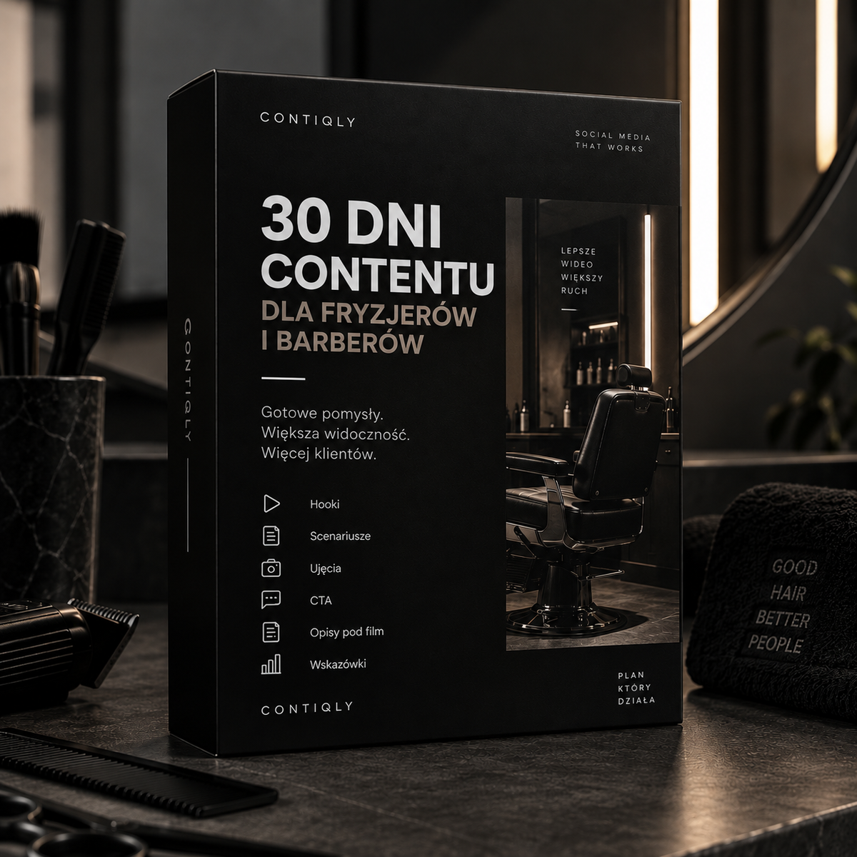 30 dni contentu dla Fryzjerów i Barberów